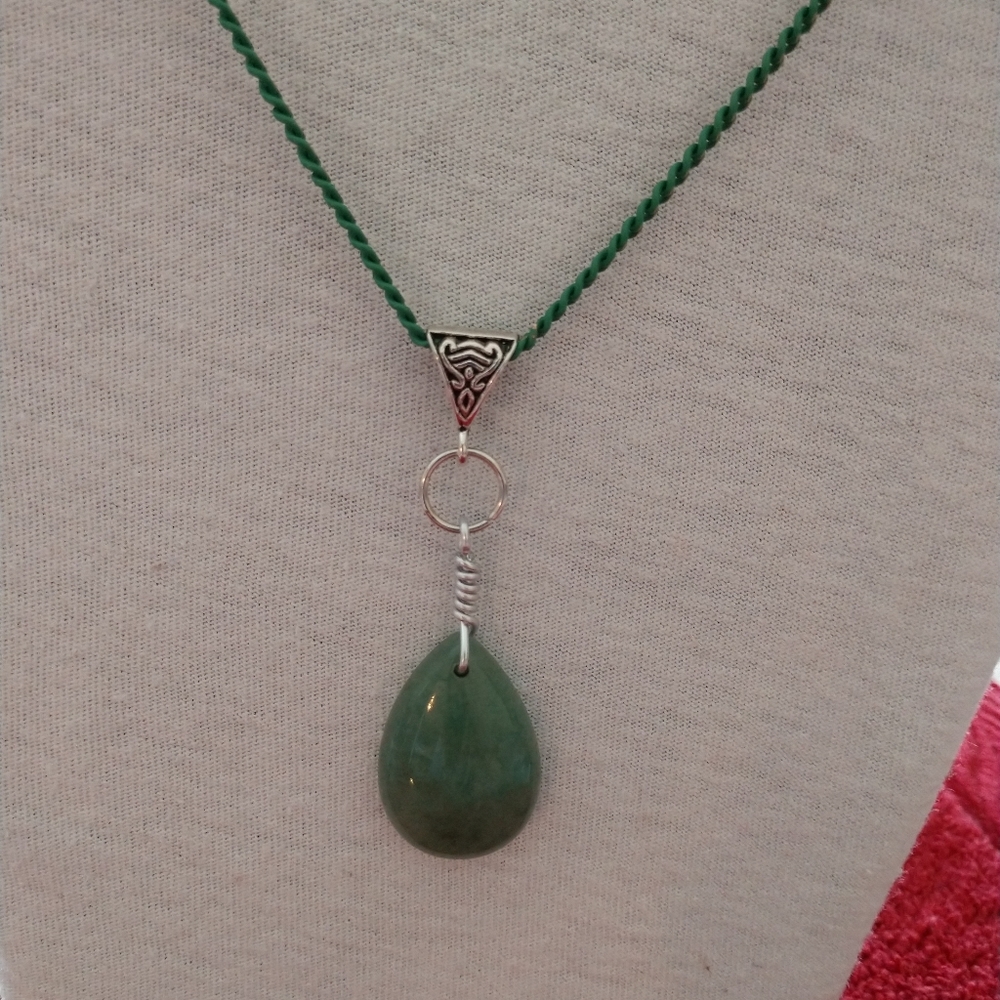 😀 NECKLACE EARRINGS SET HANDMADE NEW Women’s - Picture 5 of 12